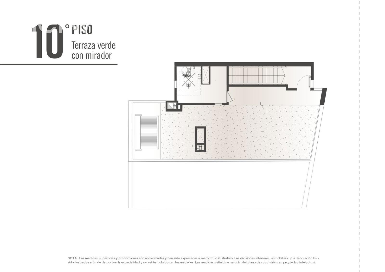plano planta piso 10