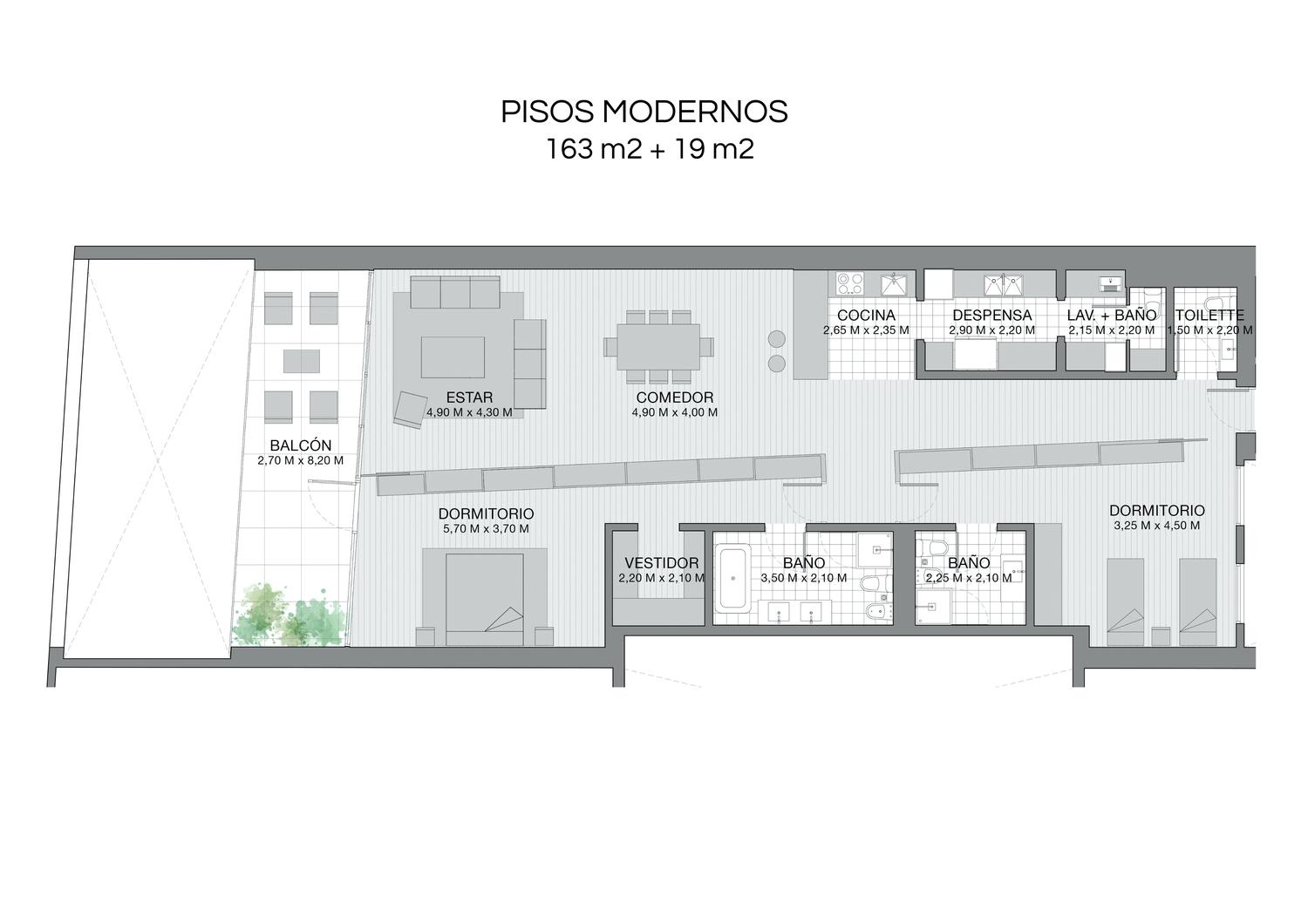 Pisos modernos