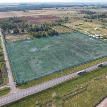 Campo en venta de 5,8has Apta Desarrollo 290 mts Sobre Ruta A012 Piñero/Álvarez