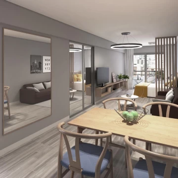 Venta Departamento Monoambiente divisible - 2 Ambientes con balcón en Caballito