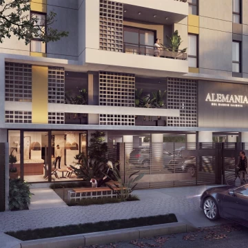 Venta - Departamento de 2 dormitorios / Edif Alemania en Sajonia
