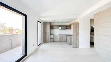 Departamento en venta en Abasto, Rosario Monoambiente c/ patio y excelente calidad constructiva