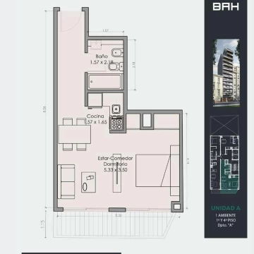 Departamento - Barrio Norte