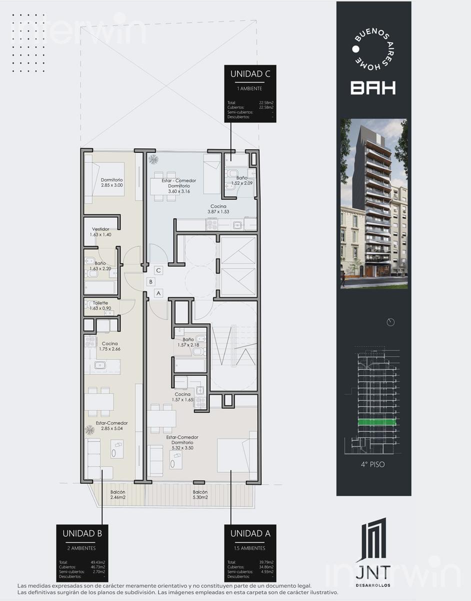 plano planta piso 4