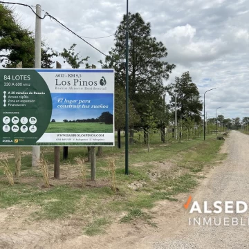 TERRENO VENTA LOS PINOS 3 PIÑERO ROSARIO