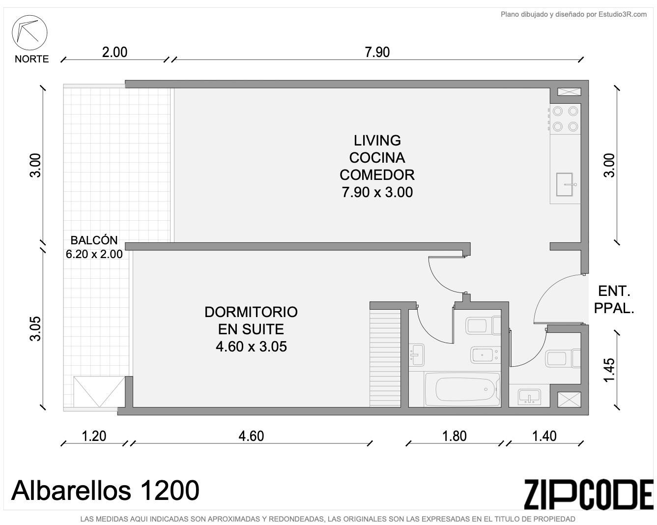Departamento de 1 dormitorio en Tigre, foto 2