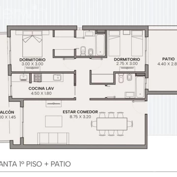 Departamento - Villa Santa Rita