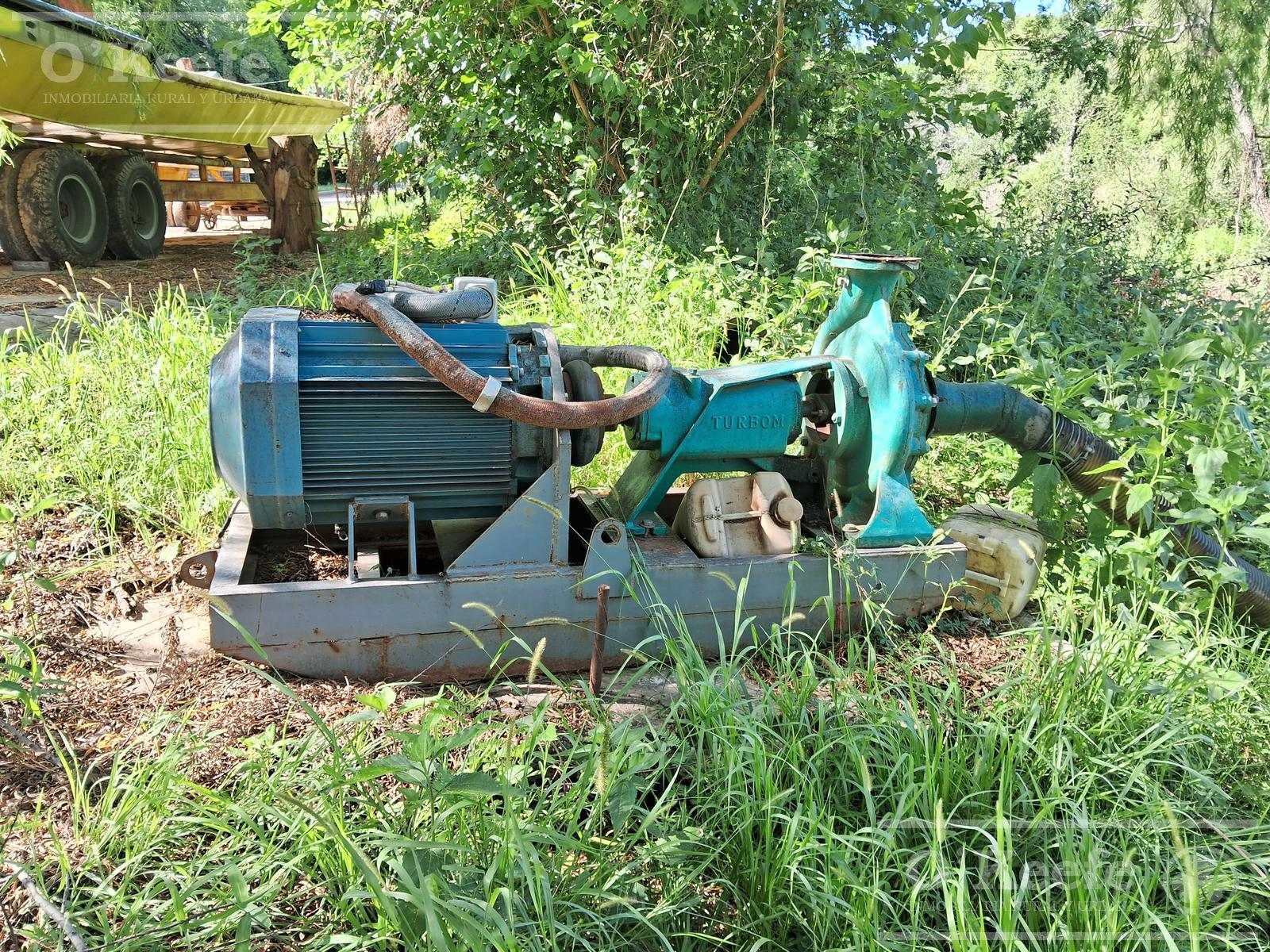 Bomba y grupo de 70 Kva, para riego.