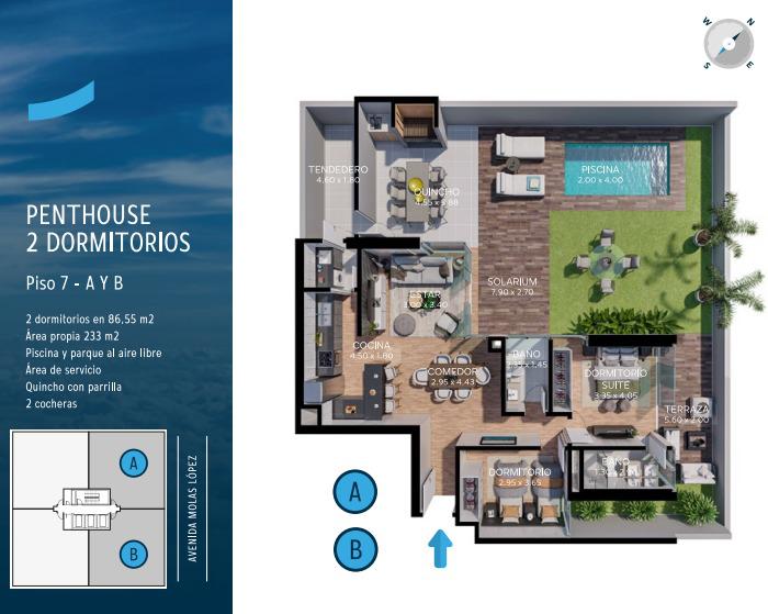 PENTHOUSE TIPOLOGÍA A DISPONIBLE