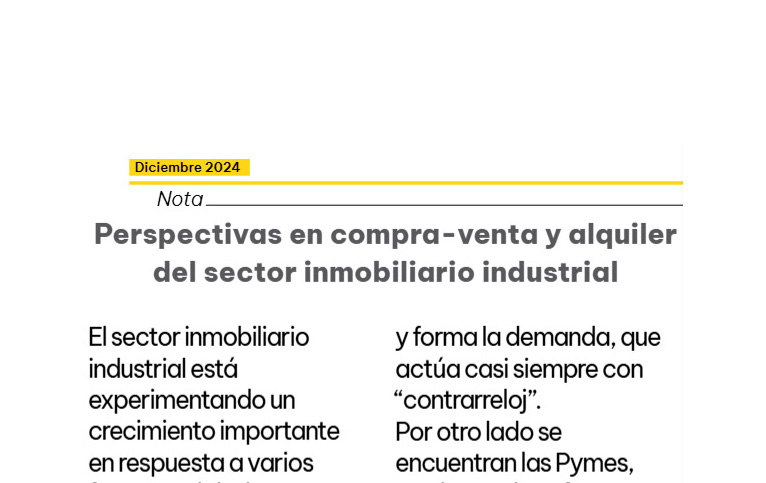 Adrián Mercado en Revista Catálogo Industrial.