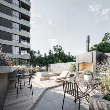 Departamento en Venta en Zona Centro, Terraza Exclusiva