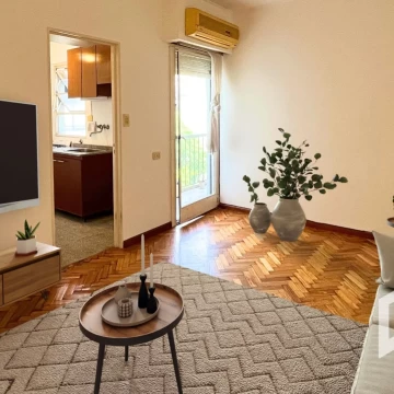 Departamento 2 ambientes con balcón en Las Cañitas