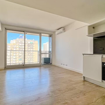 Venta departamento 1 ambiente a estrenar con vista al mar zona La Perla