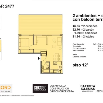 Departamento en Belgrano