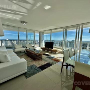 Venta y alquiler departamento 3 dormitorios y dependencia