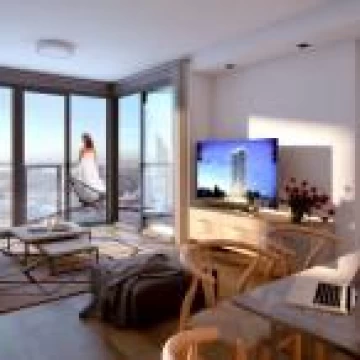 Apartamento estrena 1 dormitorio con terraza - Centro (Montevideo)