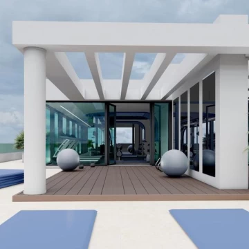 Apartamento 3 dormitorios, 2 baños y doble balcón vistas con panorámicas en Aidy Grill, Punta del Este