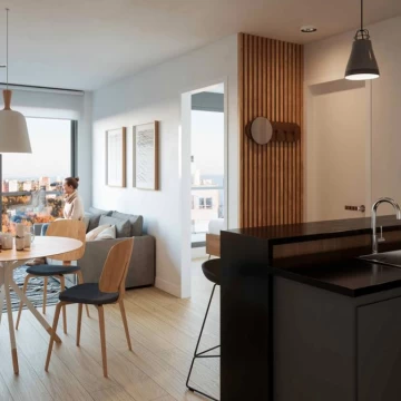 Apartamento 2 dormitorios con terraza en La Blanqueada, Montevideo