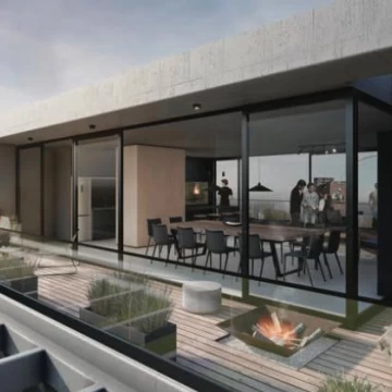 Apartamento 1 dormitorio con terraza en Centro, Montevideo