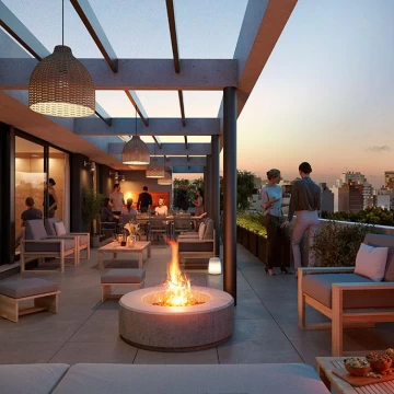 Venta apartamento un dormitorio con terraza en Cordón