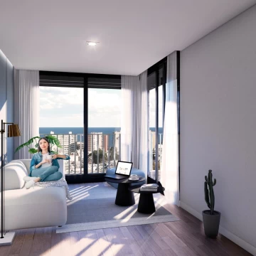 Venta apartamento un dormitorio con terraza en Cordón