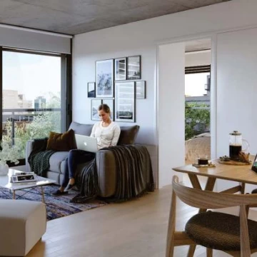 Venta apartamento un dormitorio con terraza en Buceo