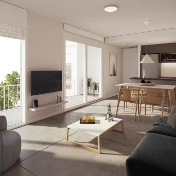 Venta apartamento un dormitorio con terraza en Punta Carretas