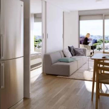 Venta apartamento un dormitorio con terraza en Cordón