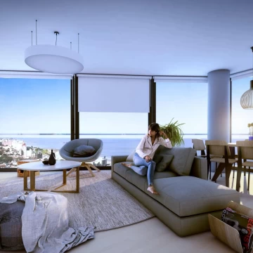 Venta apartamento dos dormitorios con terraza en Buceo