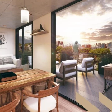 Venta apartamento un dormitorio con terraza en Buceo