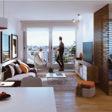 Apartamento dos dormitorios en La Blanqueada, Montevideo