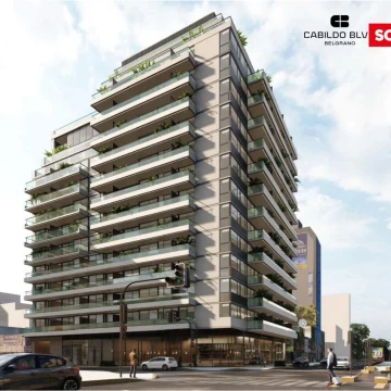 Departamento 1 amb con estudio en venta - Cabildo Boulevard -  Belgrano C
