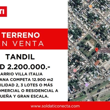 Terrenos en conjunto Oportunidad en Tandil