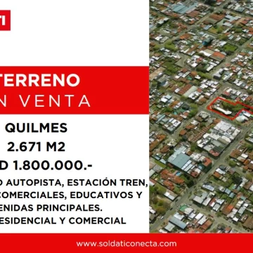 Terreno en  Quilmes