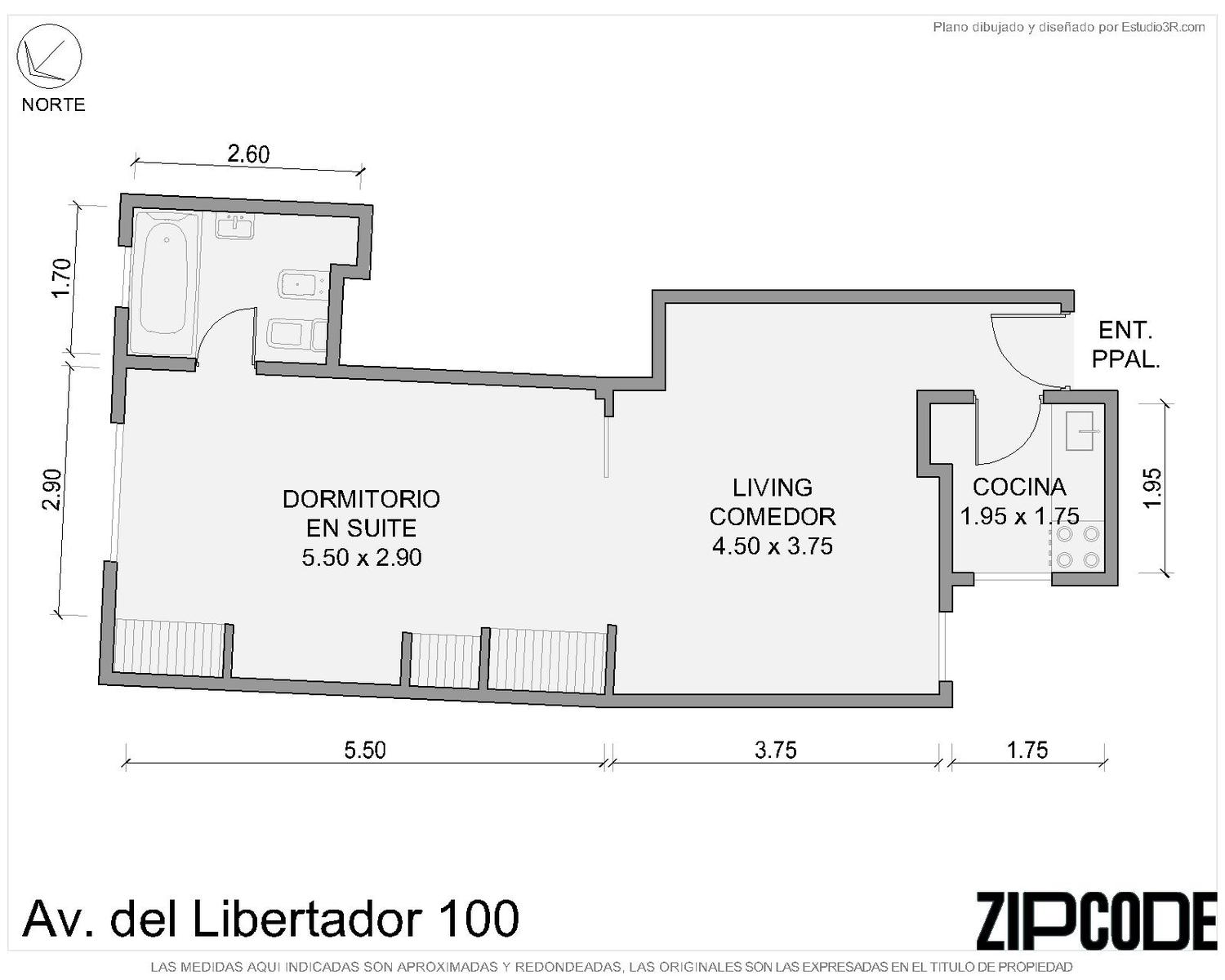 Departamento de 1 dormitorio en Retiro, foto 2