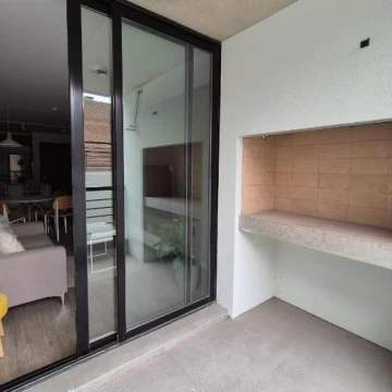 Apartamento 1 dormitorio a estrenar con terraza con parrillero en Centro