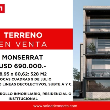 Terreno en Venta - San Nicolás - Centro