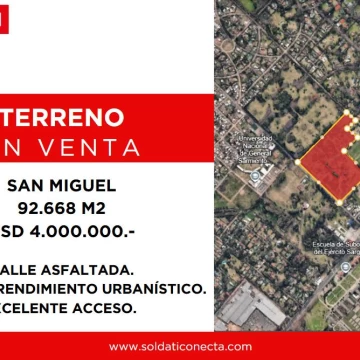 Terreno en Venta - San Miguel