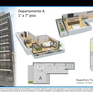 PRE VENTA EXCLUSIVA! DEPARTAMENTOS DE  1 Y 2 AMBIENTES -  PALERMO - BOULEVARD CHARCAS