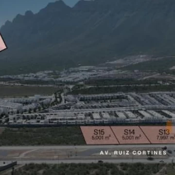 Terreno en Venta en Dominio Cumbres, García NL.