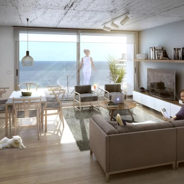 Vento de Apartamento 1 Dormitorio - Playa Brava