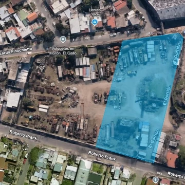 ALQUILER TERRENO INDUSTRIAL EN HURLINGHAM DE 6.147 M2