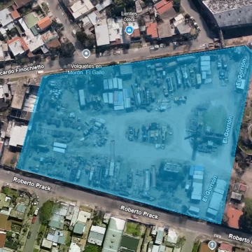 ALQUILER TERRENO INDUSTRIAL EN HURLINGHAM DE 11.076 M2