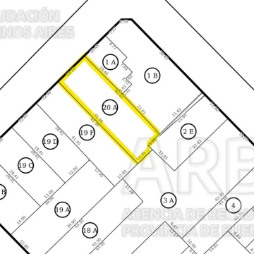 Lote en venta en San Martín - 539 metros - Zona: Ra