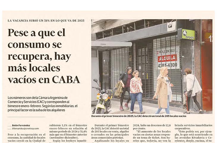 Adrián Mercado en El Cronista Comercial