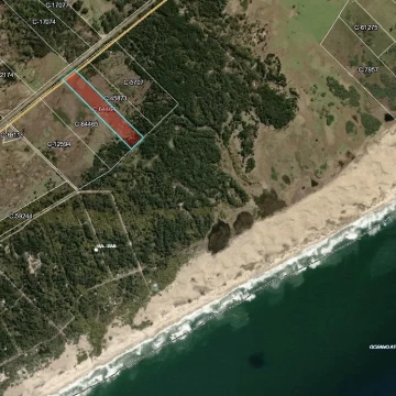Venta Terreno10 ha sobre Ruta 10 en Oceanía del Polonio, Rocha