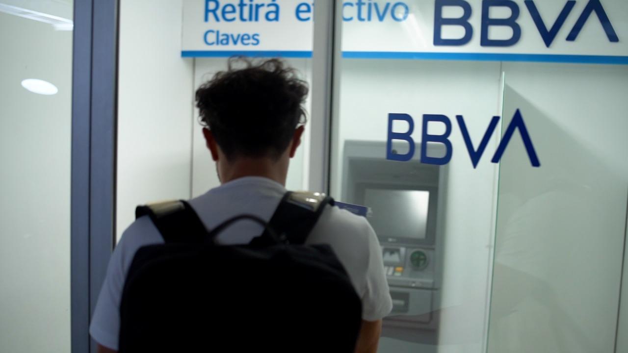 Cajero banco BBVA
