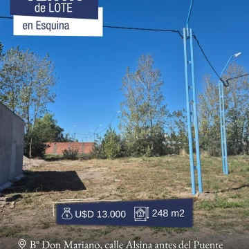 Terreno en  Venta, Don Mariano , Gral Roca .