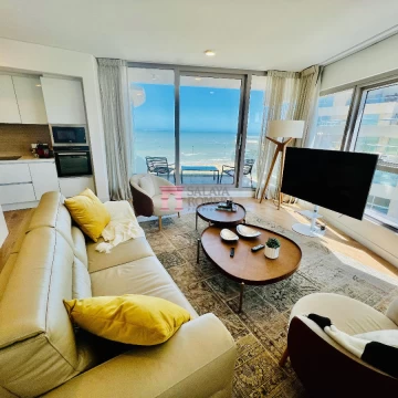 VENTA : APARTAMENTO 2 DORMITORIOS TORRE TRUMP  PLAYA BRAVA PUNTA DEL ESTE