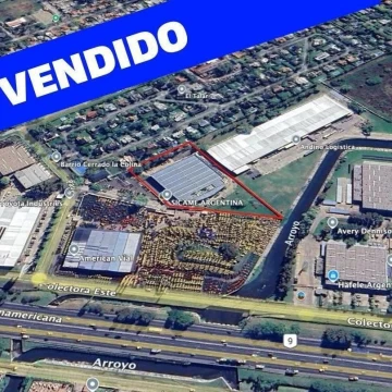 DEPOSITO DE 5100 m2 s/12000 DE TERRENO A TAN SOLO 100 MTS DE LA COLECTORA PANAMERICANA - VENDIDO